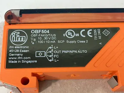 Used IFM ELECTRIC OBF504 Amplifiers Ohio US | HGR 24 #1545415