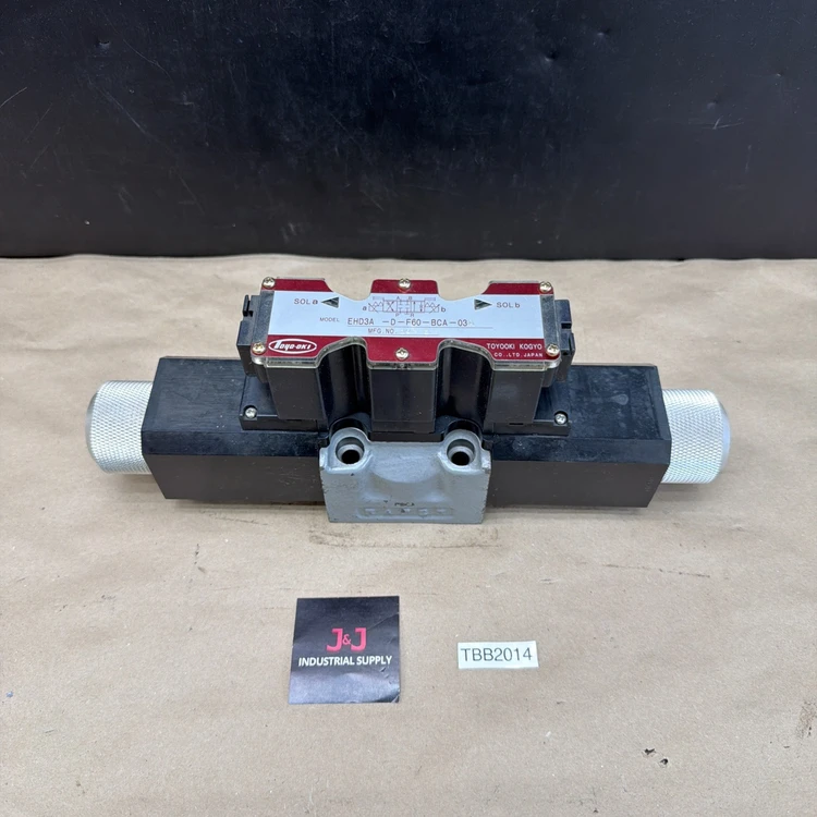 New | in-Stock Toyooki EHD3A-D-F60-BCA-03A Valves/Fittings Indiana US | J&J Industrial Supply #1130351