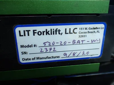 Used LIT FORKLIFT 52020BATW1 Forklift Attachments Ohio US | HGR 24 #803594