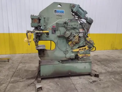 95 TON HILL ACME MODEL #6 HYDRAULIC IRONWORKER: STOCK #23420