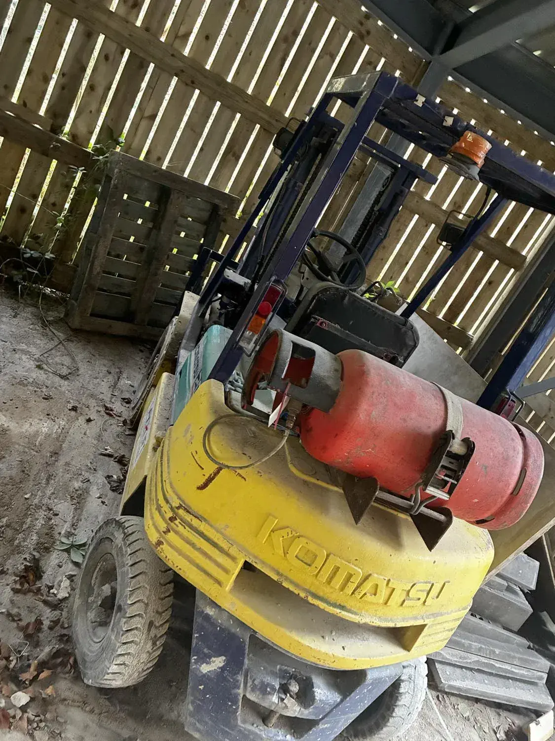 Used KOMATSU FORKLIFT f520t Liquid Propane Forklifts GB | Bowland Trading Ltd #1259584
