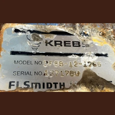 USED KREBS - FLSMIDTH DF6B-12-1766