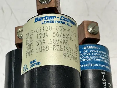USED BARBER COLMAN CM13-01120-035-0-00