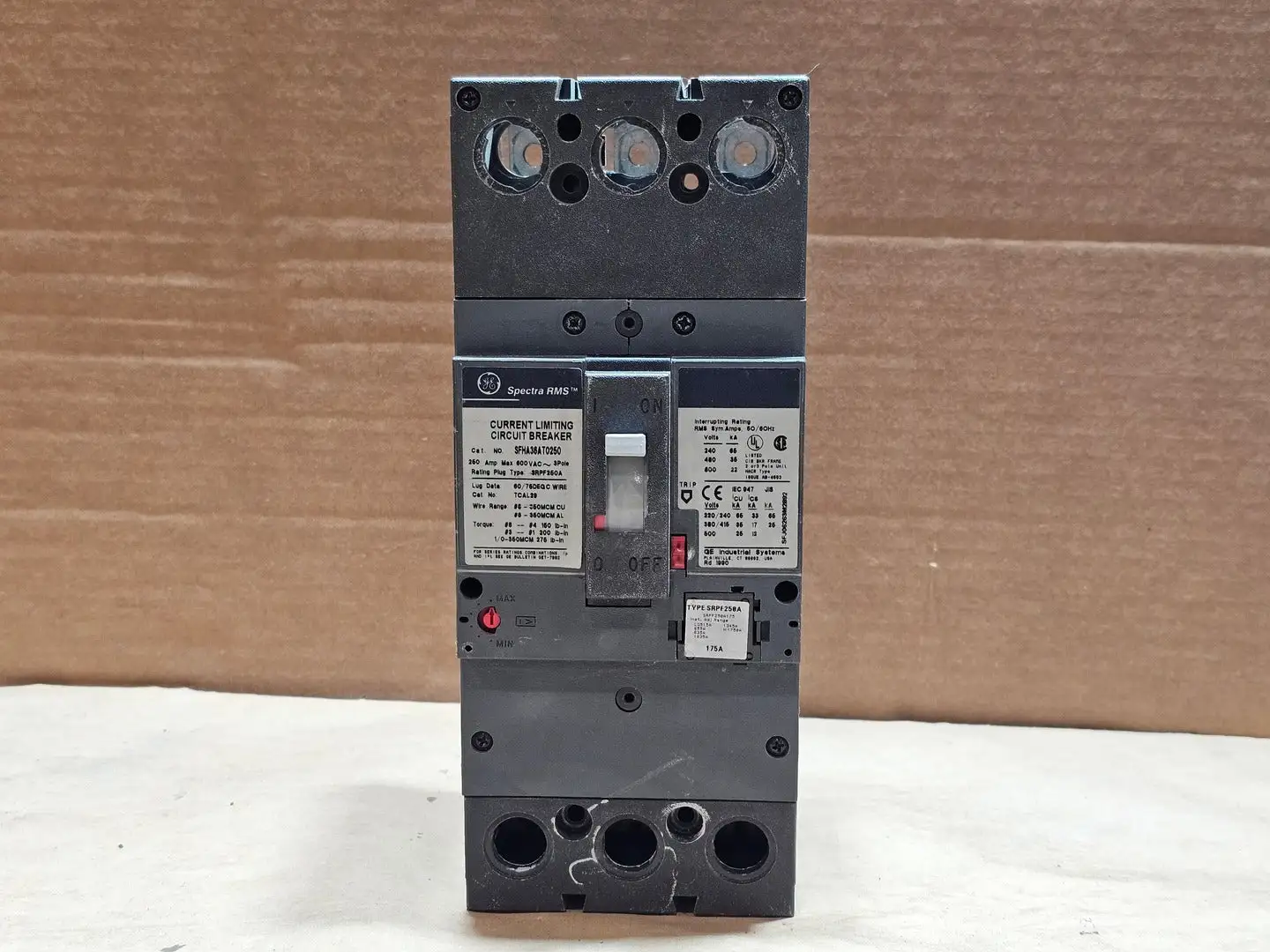 USED GENERAL ELECTRIC SFHA36AT0250