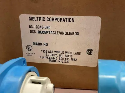 New | in-Stock MELTRIC 63-10043-080 Miscellaneous Equipment (Electrical & Power) Ohio US | Surplus Asset Holdings #1364141