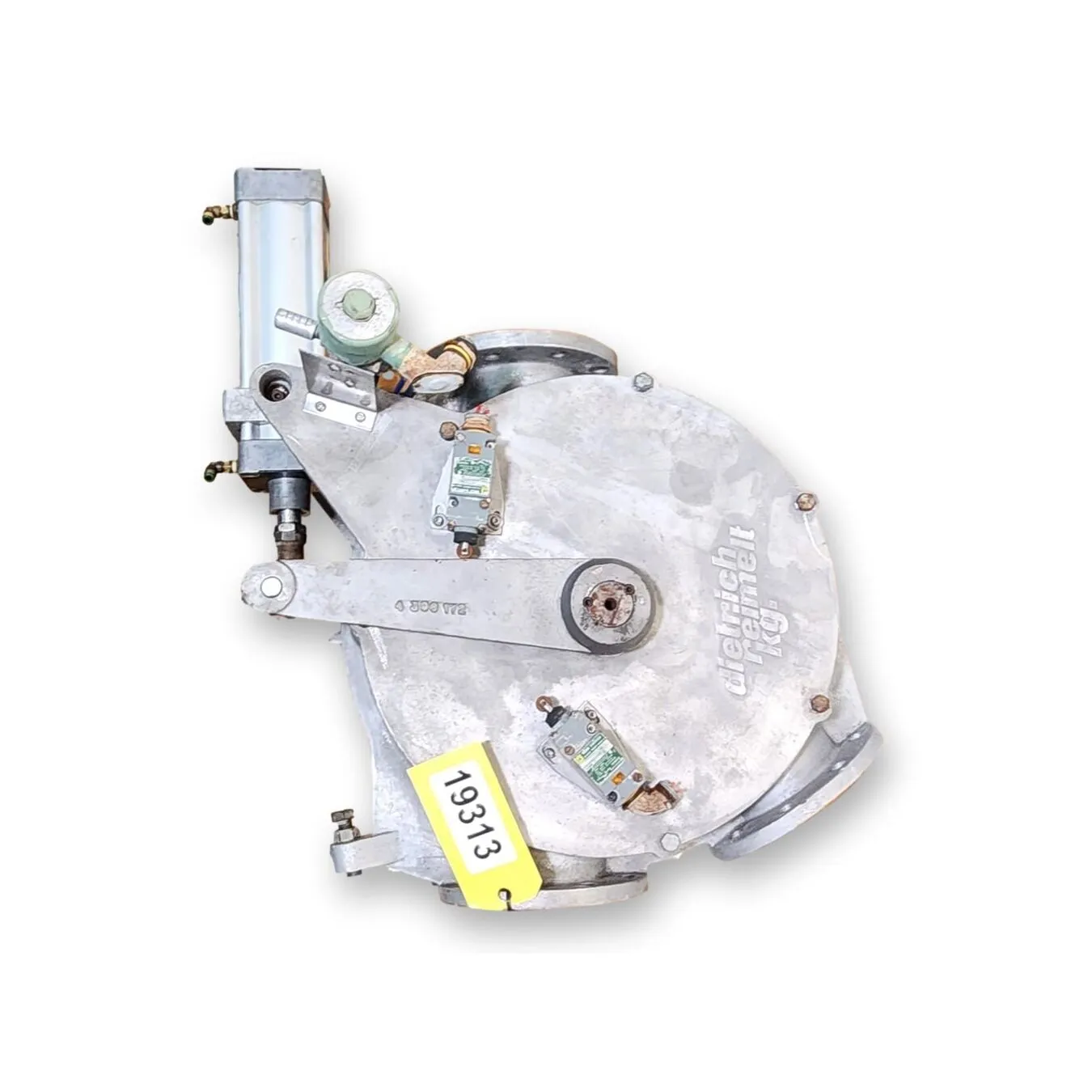 Used Reimelt GmbH 4" Single-channel Stainless Steel Tunnel Diverter Valve