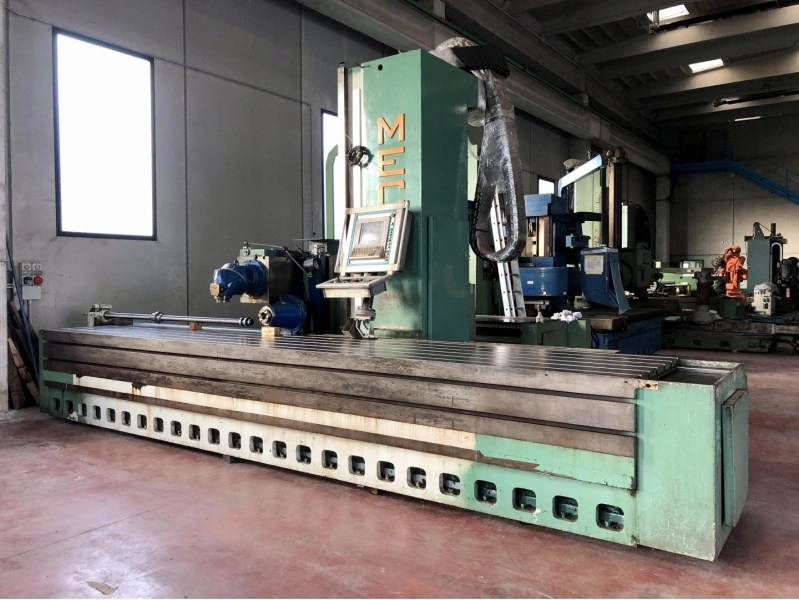 MECOF Travelling Column Milling Machine, very good used condition, retrofitted in 2002