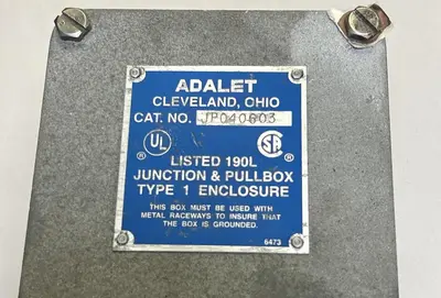 Used ADALET P040603 Miscellaneous Equipment (Electrical & Power) | Surplus Asset Holdings #1195094