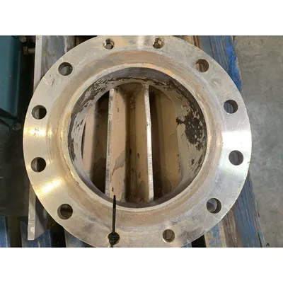 Used 10" Stainless Steel Flo-Tronics Rotary Airlock Feeder Valve