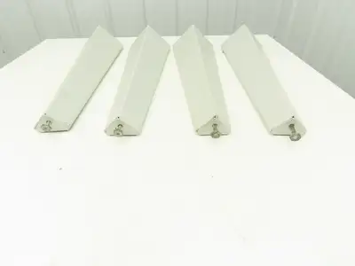 Omga Machine Base Table Legs 26-1/2" Long White Radial Arm Saw Set of 4