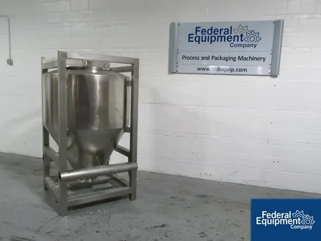 Used L.B. Bohle 1,200 Liter LB Bohle Bin, Model MCL1200S, S/S Bins Ohio US | Federal Equipment Company #125840
