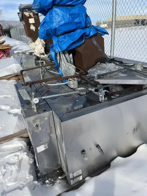 Belshaw 6-wide Donut Fryer w/ Exhaust Hood