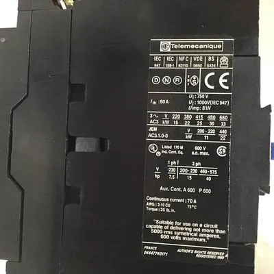 USED TELEMECANIQUE LP1D5011