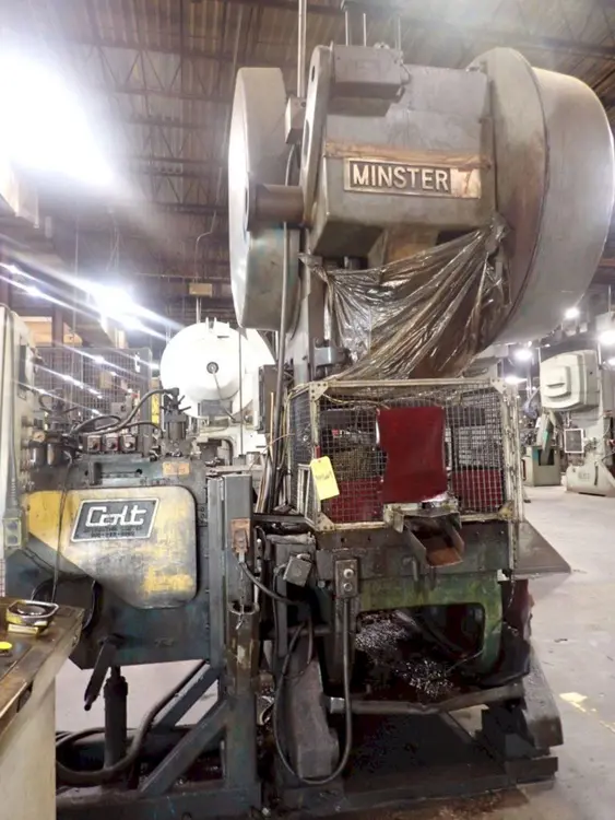 Used MINSTER 7 O.B.I. Presses Ohio US | Yoder Brothers machinery #330427