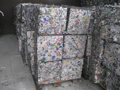 USED 2013 ATM SCRAP BALER 40X40