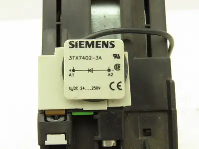 Siemens 3TH4391-0B Contactor Relay 9NO + 1NC 24V Coil 10A 600V 91E 3TH43