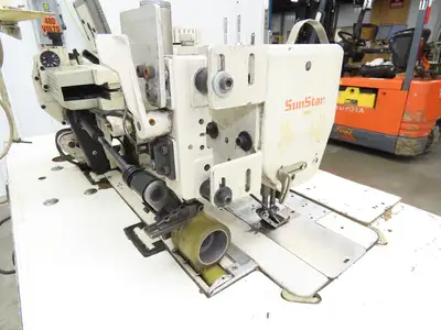 KM-1072BLX-7 Fortuna Industrial Sewing Embroidery Servo Machine 230VAC 1Ph *Read