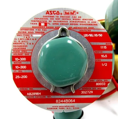 NEW ASCO 8344B064 SOLENOID VALVE 1/2"