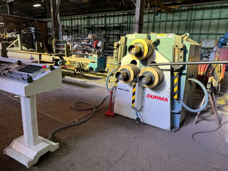 Used 2017 DURMA PBH 100 Angle Bending Rolls California US | JPS International Inc #162123