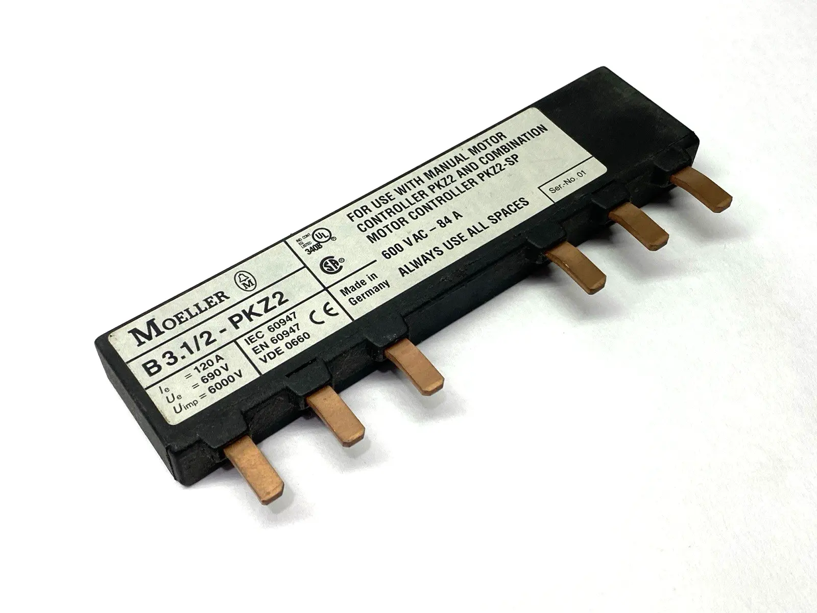 USED MOELLER B3.1/2-PKZ2