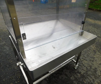 USED UNSCRAMBLING HOPPER 48" BOTTLE HOPPER