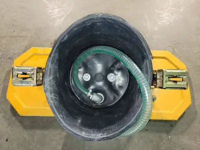 Heavy Duty 44" x 18" Yellow Vacuum Pad w/ Bucket