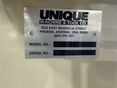 Used 2022 UNIQUE "73" Pocket Hole Machines Texas US | MachineryMax #1488363