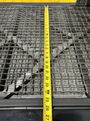 540 DEGREE X 24" W X 8" H INTEK ELECTRIC MESH CONVEYOR TYPE INFRARED OVEN, NEW IN 2020: STOCK #23213