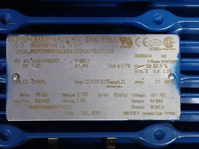 USED SEWEURODRIVE K57DRE80M4BE1HR/AVSX/DUB