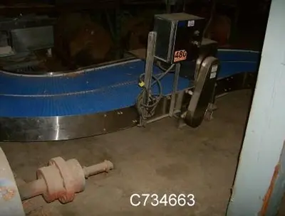 Conveyor, Belt, 36" x 20', Plastic, S Turn #C734663