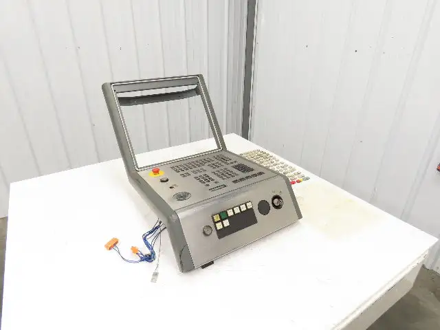 Siemens Glidemaster CTX 420 HMI Operator Control Panel With E-Stop & Key *Read