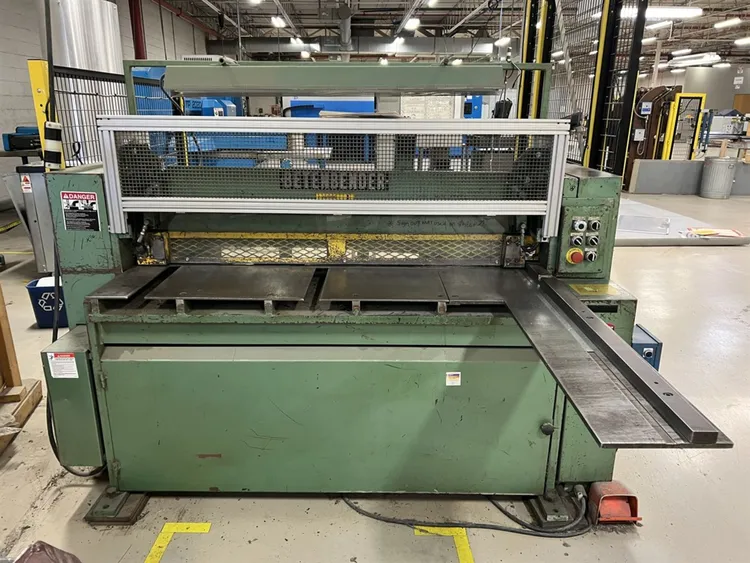 Used BETENBENDER 5-125 Power Squaring Shears (Gauge) Ohio US | Mohawk Machinery 7 #182962