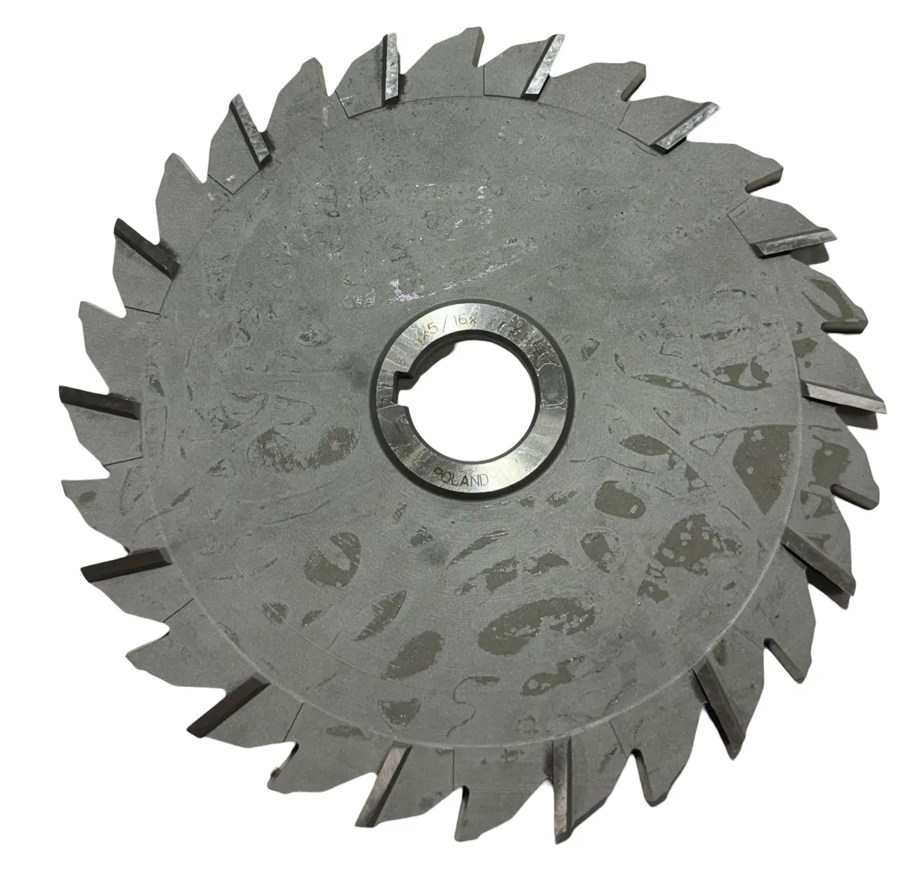 TMX 8" x 5/16" x 1-1/4" HSS Staggered Tooth Side Milling Cutter 28 Teeth