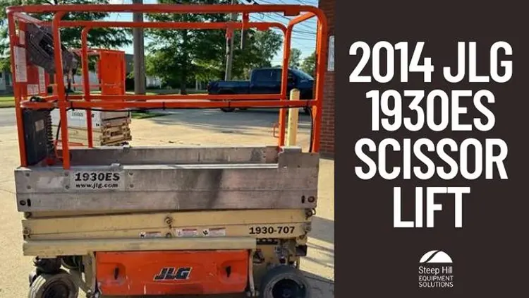 Used 2014 JLG 1930ES Scissor Lifters British Columbia CA | Steep Hill Equipment Solutions #763202