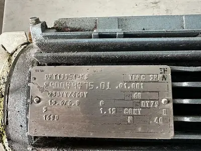 Sew-Eurodrive 5 HP Motor w/ Gear Reducer