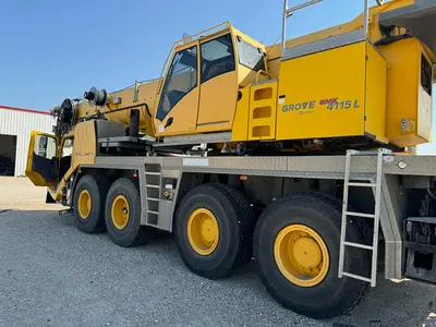 Used 2013 GROVE GMK4115L Rough Terrain Cranes Texas US | Uriquip #1420942