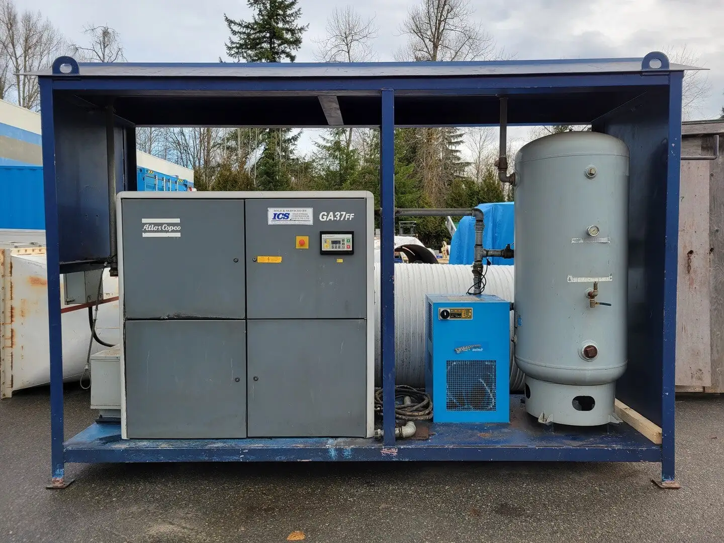 USED 1998 ATLAS COPCO GA 37