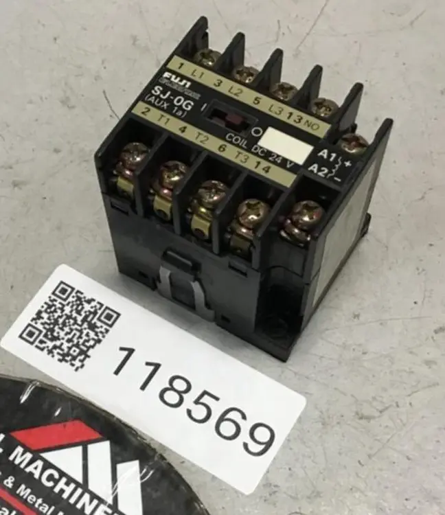 Used FUJI ELECTRIC SJ-0G PLC Contactors Michigan US | Ideal Machinery #1053596
