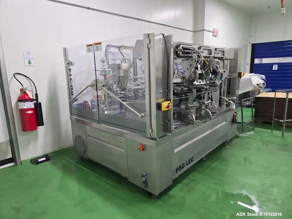Used PSG LEE RD-314 Form & Fill Horizontal - Pre Made Bags Illinois US | Aaron Equipment #1423157