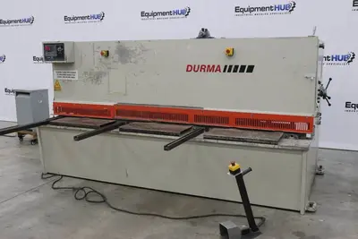 Used 2002 DURMA DHGM-3006 Power Squaring Shears (Inch) Georgia US | The Equipment Hub #476946