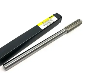 Used INTERSTATE CHUCKING REAMER, HSS, 18MM DIAMETER, 9" OAL, 2-1/4" FLUTE Reamers Michigan US | Maverick Industrial Sales #1092915
