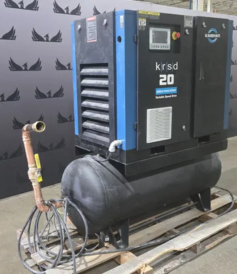 New | in-Stock 2022 KAISHAN KRSD-20 VSD High Pressure Air Compressors Michigan US | iGAM Industrial Marketplace #1271973