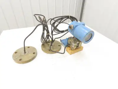 Rosemount 11A15A12 Differential Pressure Transmitter W/Two Sensors 3" Flange