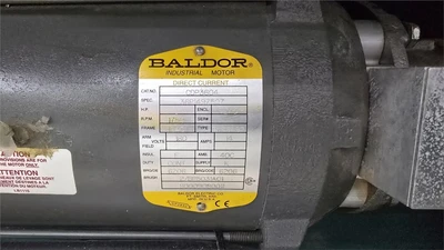 8" x 40" CDS Cleated Two Belt Puller, Model CCH 40-8, 3hp, New in 2005