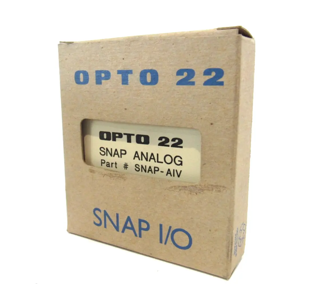 NEW OPTO 22 SNAP-AIV I/O MODULE SNAPAIV