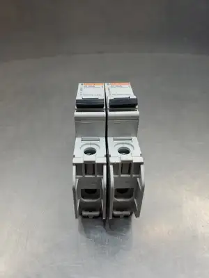 USED Merlin Gerin 60110 MULTI 9 C60 Circuit Breaker, 10A, Lot of 2