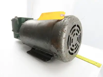 Baldor CM3554T 1/2Hp Gear Motor 208-230/460V 3Ph 10:1 Ratio 7/8" Shaft 174RPM