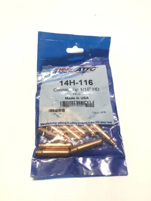 American Torch Tip 14H-116 Contact Tip 1/16″ HD (Lot of 9)