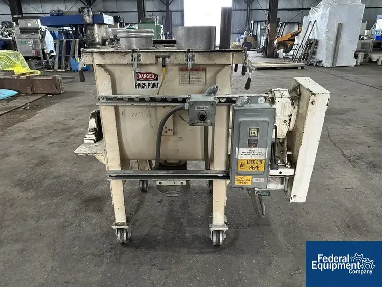 Used Kelly Duplex 4 Cu Ft Kelly Duplex Paddle Blender, C/S, Model 192 HM Ribbon Blenders Ohio US | Federal Equipment Company #126911