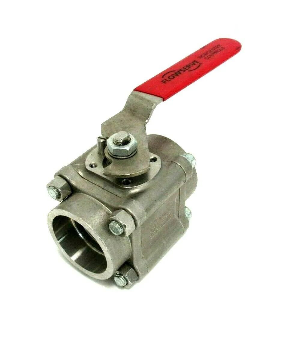 NEW FLOWSERVE 24466TSWR2 BALL VALVE A351-CF8M 2-13/32" I.D.